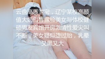 云盘高质泄密，辽宁某校高颜值大奶白皙露脸美女与体校健硕男友宾馆开房激情性爱尖叫不断，美女疑似堕过胎，乳晕又黑又大