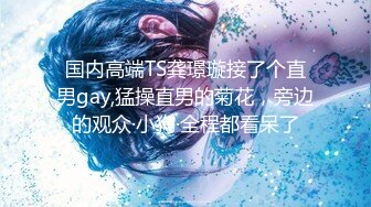 国内高端TS龚璟璇接了个直男gay,猛操直男的菊花，旁边的观众·小狗·全程都看呆了