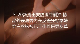 5-20新流出安防酒店偷拍 精品外表清秀内在反差狂野学妹穿白丝袜被已工作胖哥男友草