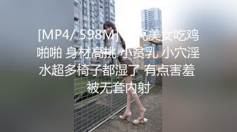 [MP4/ 598M] 漂亮美女吃鸡啪啪 身材高挑 小贫乳 小穴淫水超多椅子都湿了 有点害羞 被无套内射