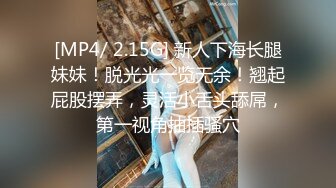 [MP4/ 2.15G] 新人下海长腿妹妹！脱光光一览无余！翘起屁股摆弄，灵活小舌头舔屌，第一视角抽插骚穴