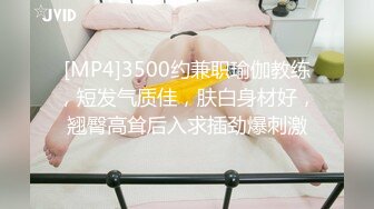 [MP4]3500约兼职瑜伽教练，短发气质佳，肤白身材好，翘臀高耸后入求插劲爆刺激