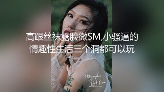 高跟丝袜露脸微SM,小骚逼的情趣性生活三个洞都可以玩