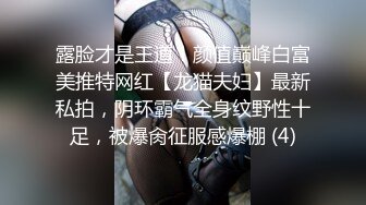 露脸才是王道！颜值巅峰白富美推特网红【龙猫夫妇】最新私拍，阴环霸气全身纹野性十足，被爆肏征服感爆棚 (4)