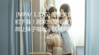 [MP4/ 1.37G] 眼镜美女新人初下海！居家炮友操逼！掏出屌让妹子吸吮，扶屌骑乘很主动