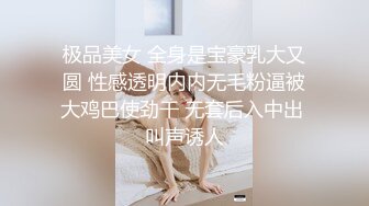 极品美女 全身是宝豪乳大又圆 性感透明内内无毛粉逼被大鸡巴使劲干 无套后入中出 叫声诱人