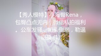 【秀人模特】小海臀Rena，包臀凸点无内，微信私拍福利。公车发骚，奶头侧漏，勒逼自摸 (1)