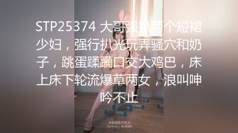 STP25374 大哥强扒两个短裙少妇，强行扒光玩弄骚穴和奶子，跳蛋蹂躏口交大鸡巴，床上床下轮流爆草两女，浪叫呻吟不止