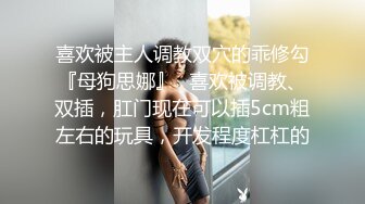 喜欢被主人调教双穴的乖修勾『母狗思娜』✿喜欢被调教、双插，肛门现在可以插5cm粗左右的玩具，开发程度杠杠的