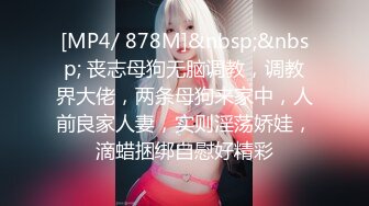 [MP4/ 878M]&nbsp;&nbsp; 丧志母狗无脑调教，调教界大佬，两条母狗来家中，人前良家人妻，实则淫荡娇娃，滴蜡捆绑自慰好精彩