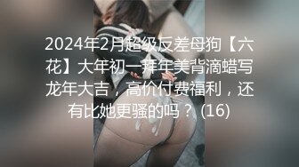 2024年2月超级反差母狗【六花】大年初一拜年美背滴蜡写龙年大吉，高价付费福利，还有比她更骚的吗？ (16)