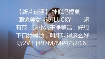 【新片速遞】 神似冯提莫❤️-眼镜美女 苏苏LUCKY-❤️ 超有范，这小穴干净整洁，好想下口舔爆她，叫床叫得这么好听2V！[497M/MP4/52:16]