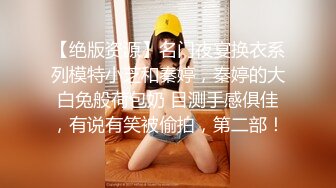 【绝版资源】名门夜宴换衣系列模特小芝和秦婷，秦婷的大白兔般荷包奶 目测手感俱佳，有说有笑被偷拍，第二部！