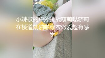 小辣椒的户外挑战萌萌哒萝莉在楼道就啪啪穿衣做爱超有感觉