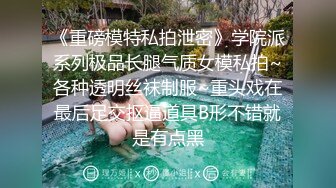 《重磅模特私拍泄密》学院派系列极品长腿气质女模私拍~各种透明丝袜制服~重头戏在最后足交抠逼道具B形不错就是有点黑