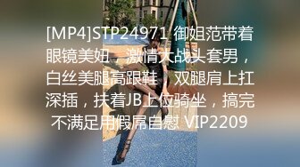 [MP4]STP24971 御姐范带着眼镜美妞，激情大战头套男，白丝美腿高跟鞋，双腿肩上扛深插，扶着JB上位骑坐，搞完不满足用假屌自慰 VIP2209