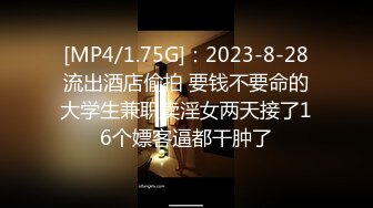 [MP4/1.75G]：2023-8-28流出酒店偷拍 要钱不要命的大学生兼职卖淫女两天接了16个嫖客逼都干肿了