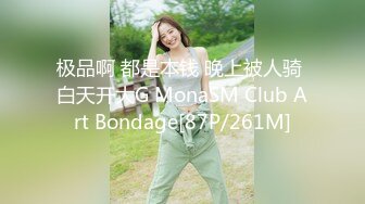 极品啊 都是本钱 晚上被人骑 白天开大G MonaSM Club Art Bondage[87P/261M]