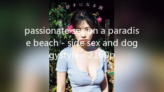 passionate sex on a paradise beach - side sex and doggystyle - 2160p