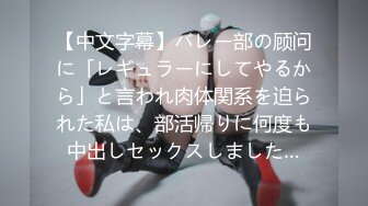 【中文字幕】バレー部の顾问に「レギュラーにしてやるから」と言われ肉体関系を迫られた私は、部活帰りに何度も中出しセックスしました…