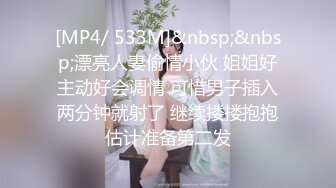 [MP4/ 533M]&nbsp;&nbsp;漂亮人妻偷情小伙 姐姐好主动好会调情 可惜男子插入两分钟就射了 继续搂搂抱抱估计准备第二发