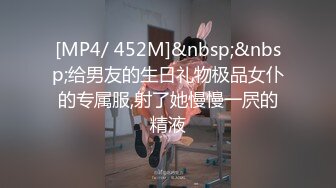 [MP4/ 452M]&nbsp;&nbsp;给男友的生日礼物极品女仆的专属服,射了她慢慢一屄的精液