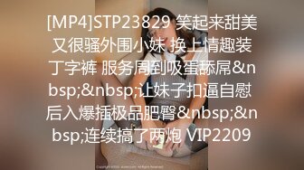 [MP4]STP23829 笑起来甜美又很骚外围小妹 换上情趣装丁字裤 服务周到吸蛋舔屌&nbsp;&nbsp;让妹子扣逼自慰 后入爆插极品肥臀&nbsp;&nbsp;连续搞了两炮 VIP2209